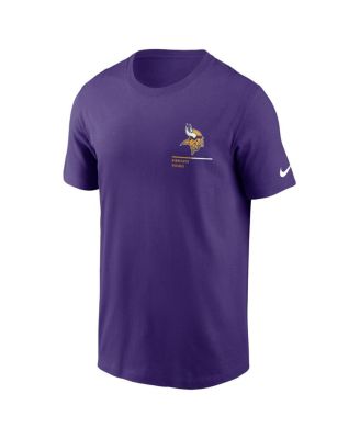 Мужская фиолетовая футболка Nike Minnesota Vikings Team Incline от Nike