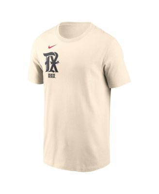 Мужская футболка Nike Adolis Garcia Natural Texas Rangers City Connect Fuse с именным номером