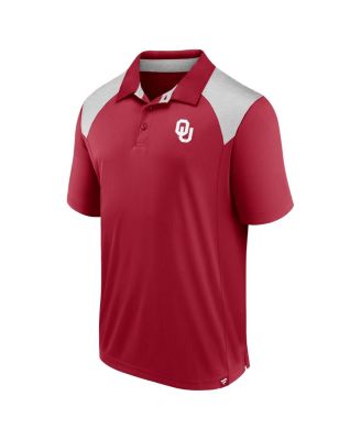 Мужская малиновая рубашка поло Oklahoma Sooners Star Class от Fanatics