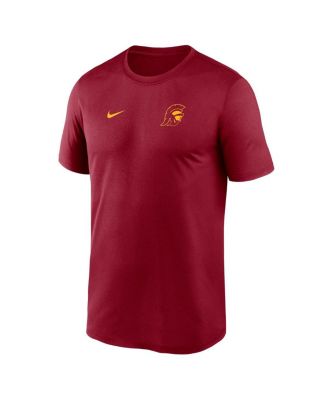 Мужская футболка Nike Cardinal USC Trojans 2025 с небольшим логотипом Legend Performance