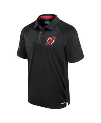 Мужская черная футболка поло Fanatics New Jersey Devils Authentic Pro Rink от Fanatics