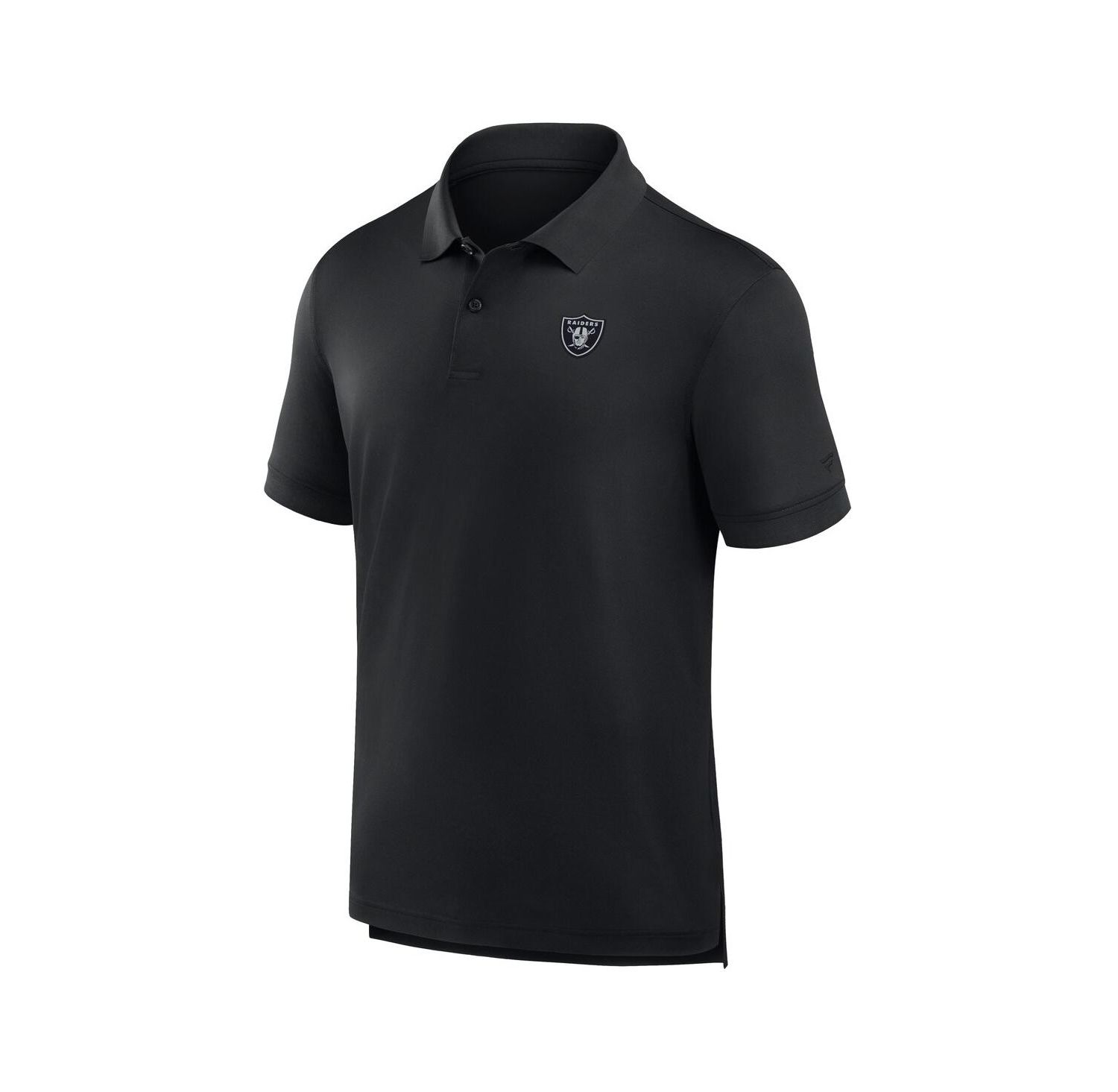 Men's Black Las Vegas Raiders Front Office Move Mono Polo Shirt
