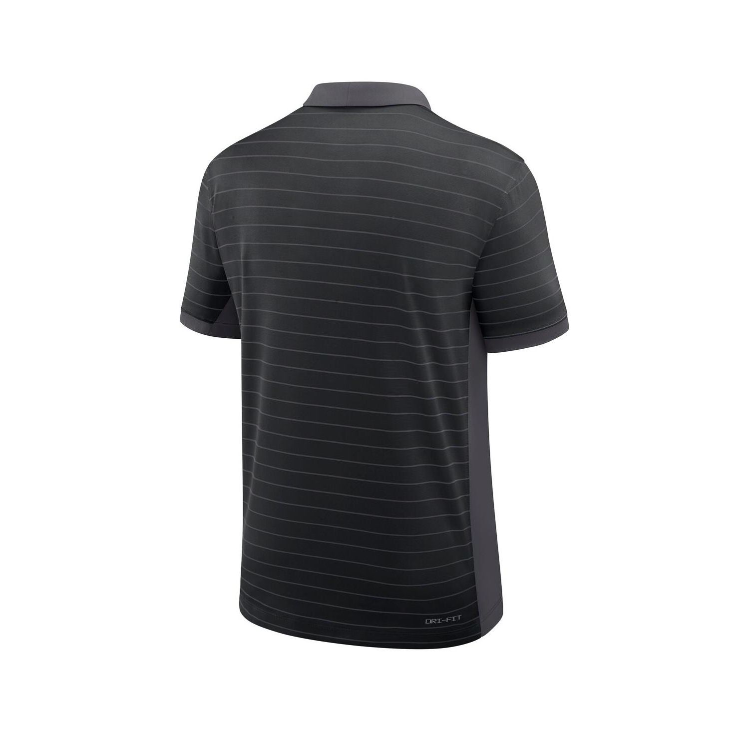 Men's Black Michigan State Spartans 2025 Early Season Coaches Sideline Victory Stripe Performance Polo Shirt