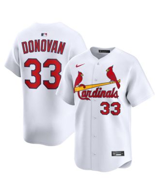 Nike - Men's Brendan Donovan White St. Louis Cardinals Home Limited Player Jersey