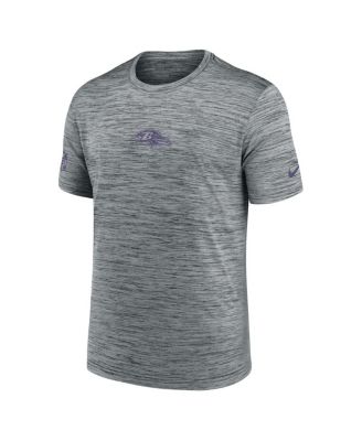 Мужская серая футболка Nike Baltimore Ravens Sideline Velocity Performance от Nike