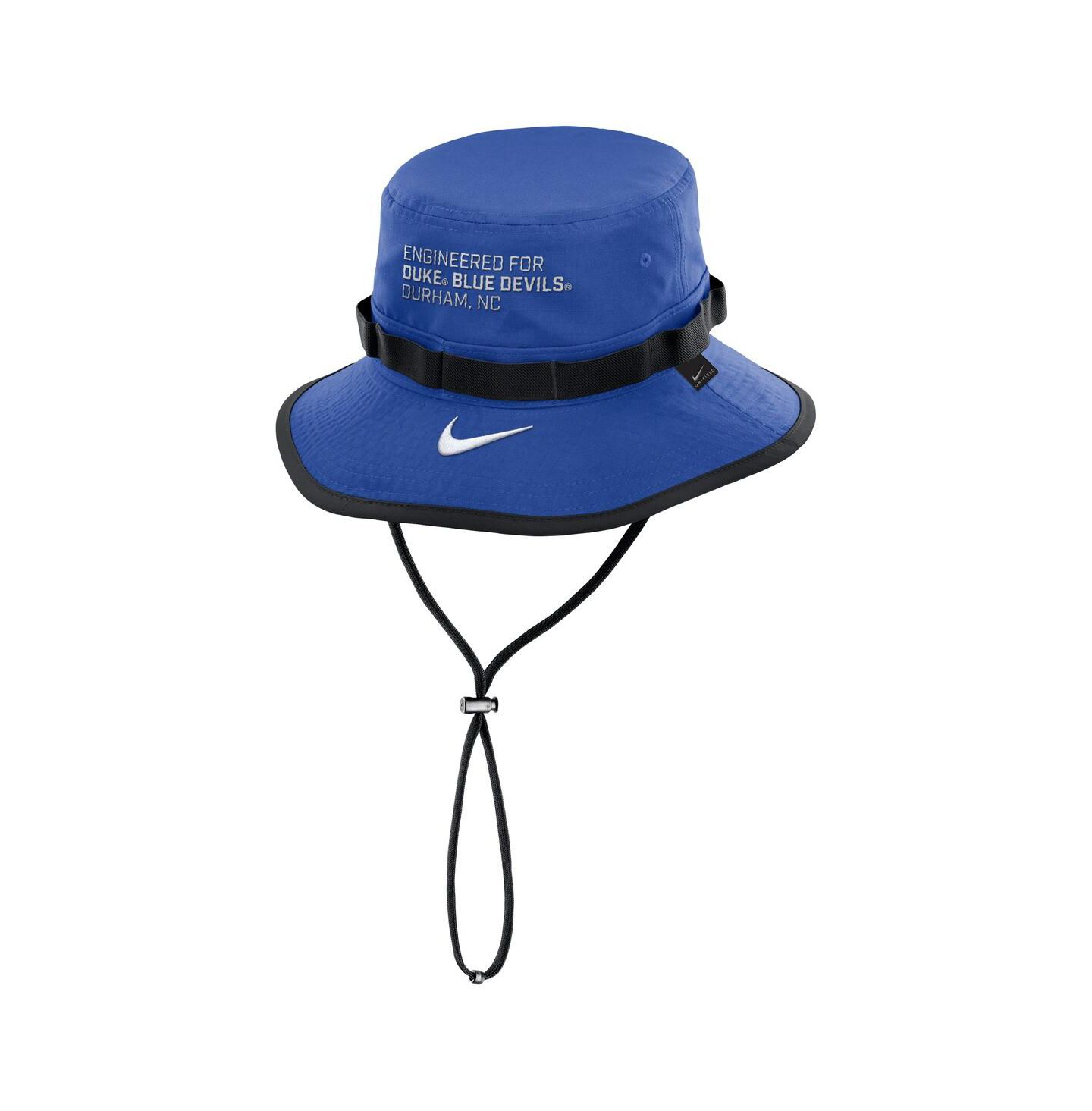 Мужская панама Nike Royal Duke Blue Devils 2025 Sideline Apex Boonie Bucket Hat — фото 2