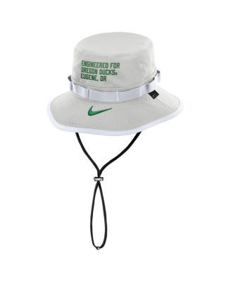 Мужская серая кепка-панама Nike Oregon Ducks 2025 Sideline Apex Boonie