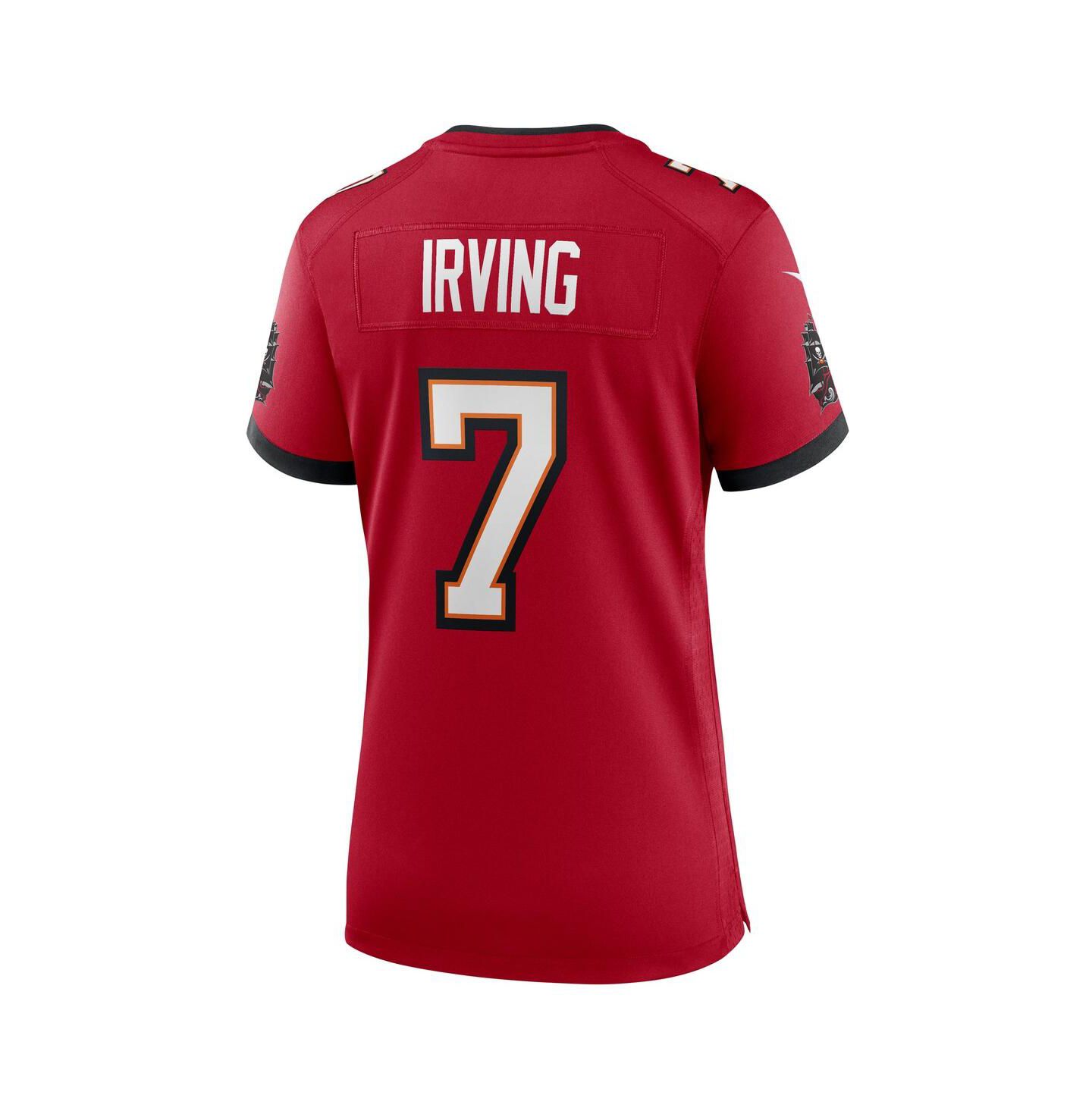 Женский топ Nike Bucky Irving Red Tampa Bay Buccaneers Game Jersey — фото 3