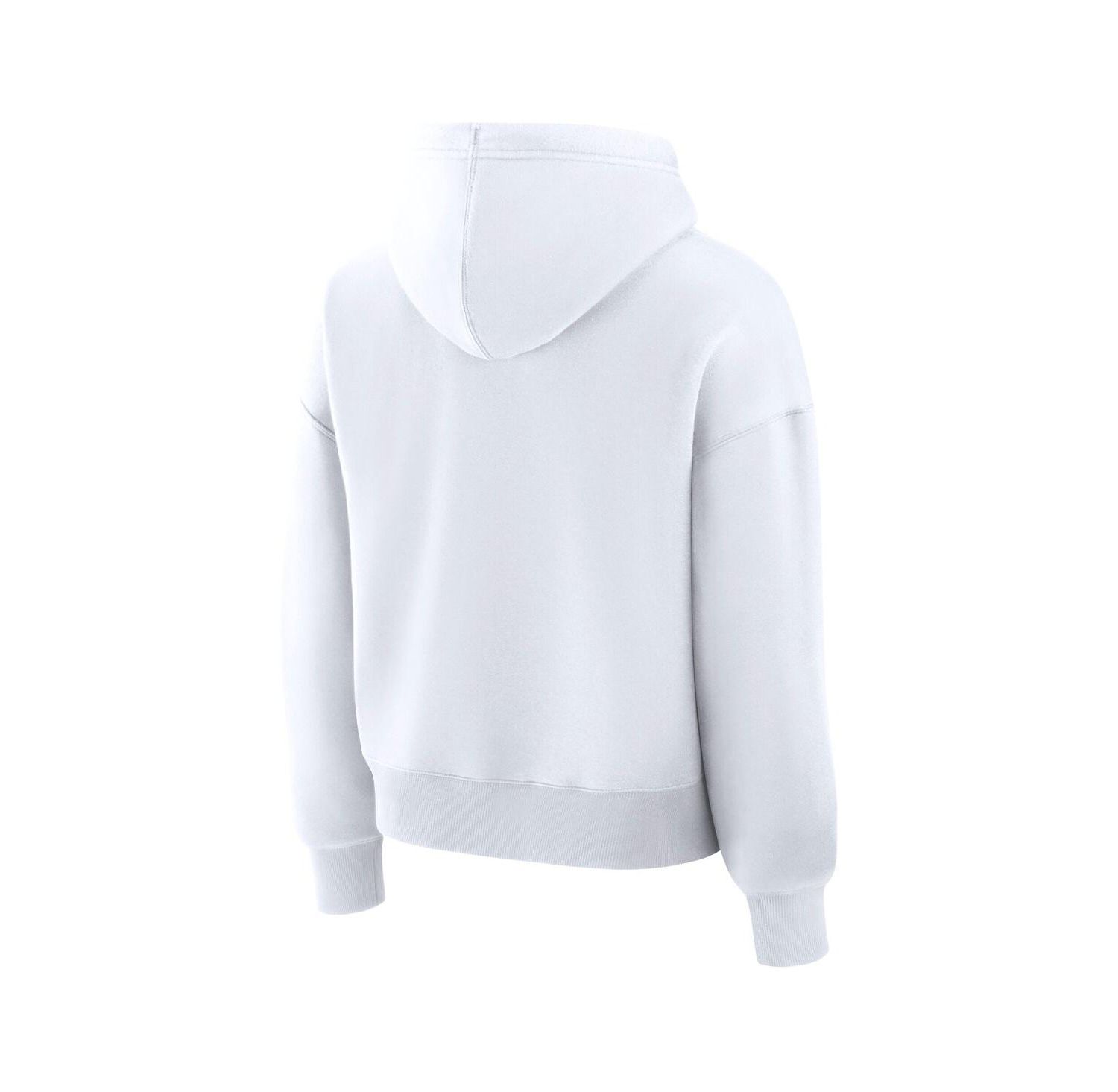 Women's White Utah Mammoth Primary Logo Legacy Fleece Pullover Hoodie