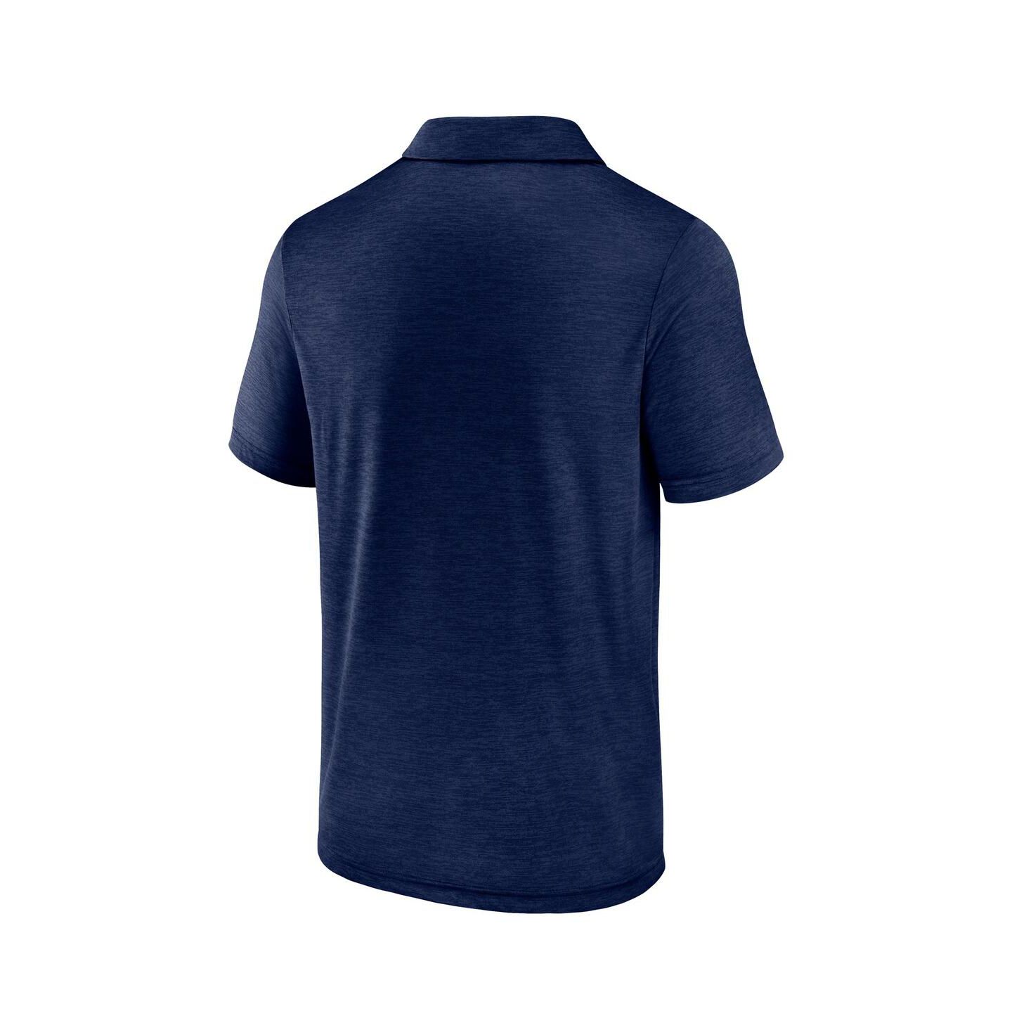 Мужское поло Fanatics Navy Denver Broncos Making Waves Polo Shirt — фото 3