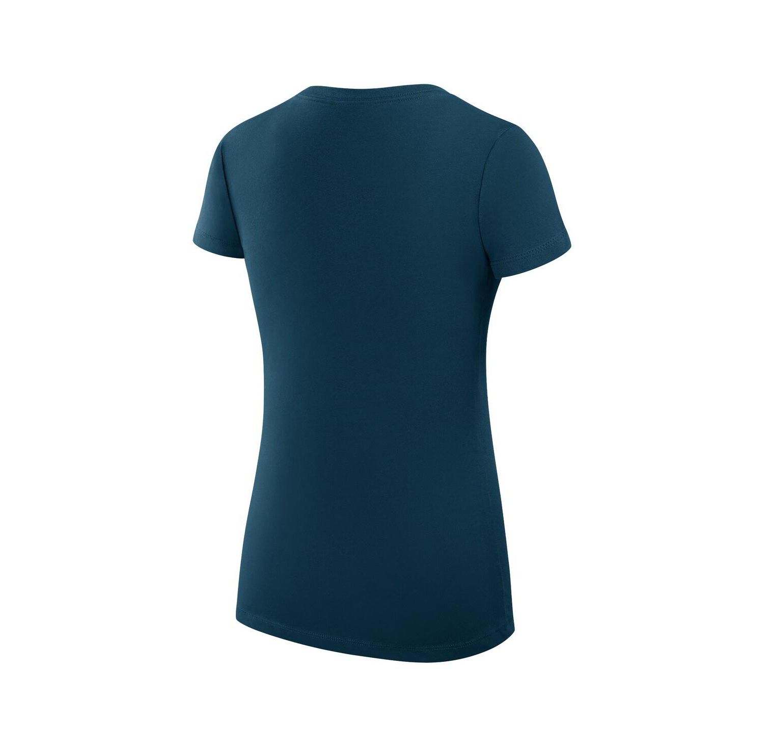Women's Navy Detroit Tigers Collage Team Graphic V-Neck Fitted T-Shirt
