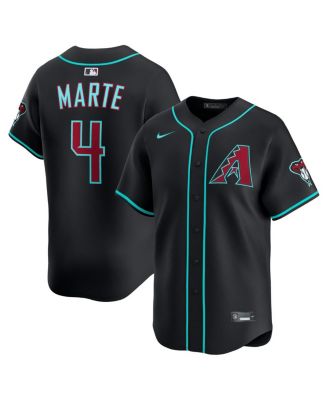 Nike - Men's Ketel Marte Black Arizona Diamondbacks Alternate Limited Jersey
