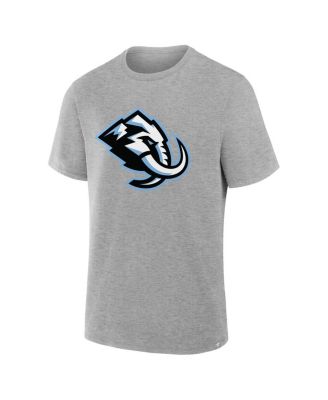 Мужская футболка Fanatics Heather Gray с основным логотипом Utah Mammoth Legacy от Fanatics