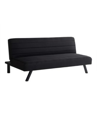 66.1" Polyester Donetta Convertible Futon