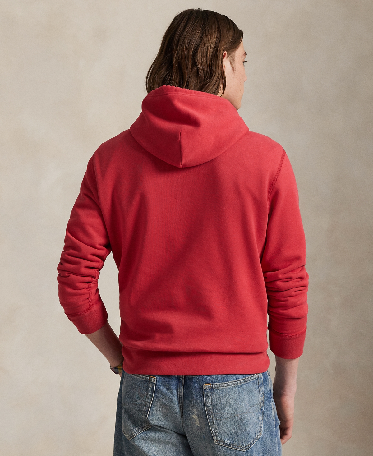Polo Ralph Lauren Men's Rl Fleece Hoodie In Red