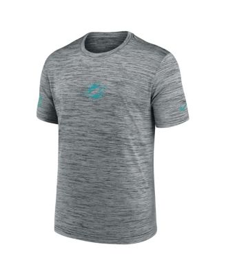 Мужская серая футболка Nike Miami Dolphins Sideline Velocity Performance от Nike