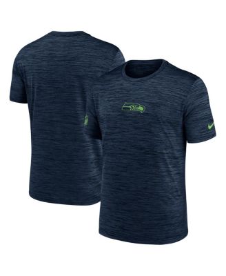 Nike - Men's College Navy Seattle Seahawks Sideline Velocity Performance T-Shirt