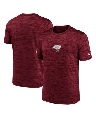 Nike - Men's Red Tampa Bay Buccaneers Sideline Velocity Performance T-Shirt