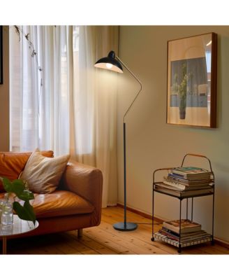 Swoop 69" LED Reading Floor Lamp with Adjustable Shade