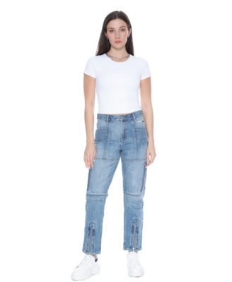 Women's High Rise Utility Jeans