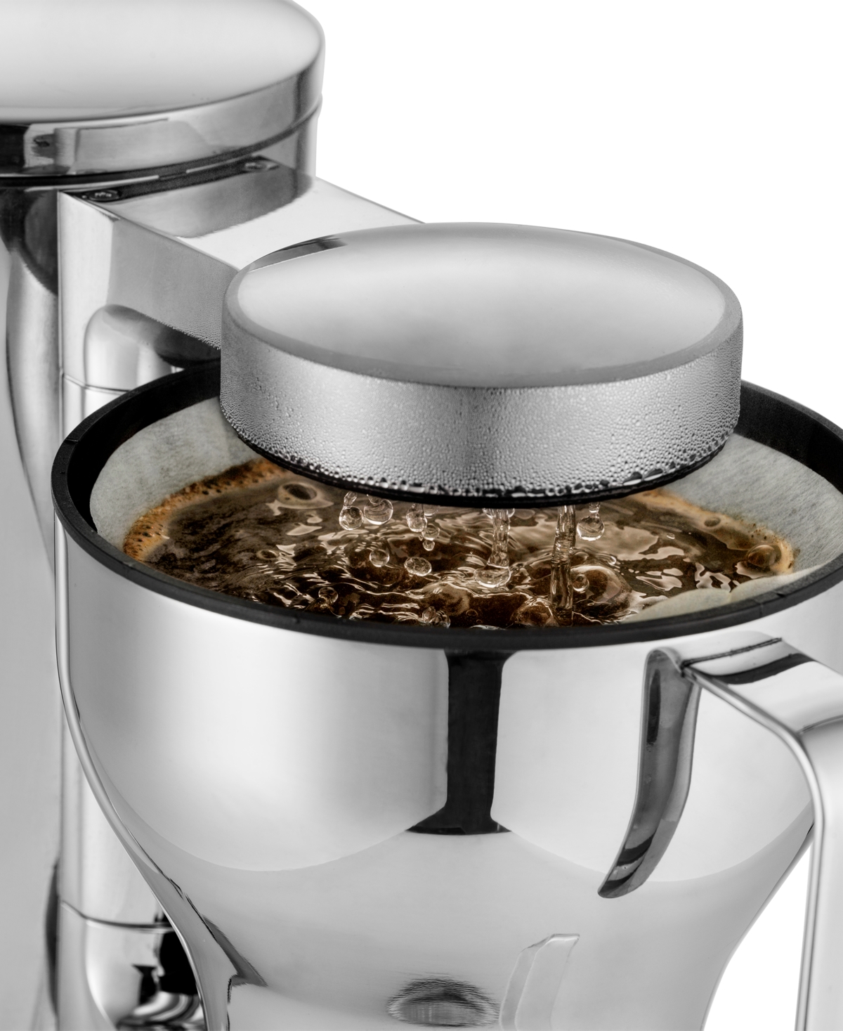 Aarke Coffee Maker In Metallic