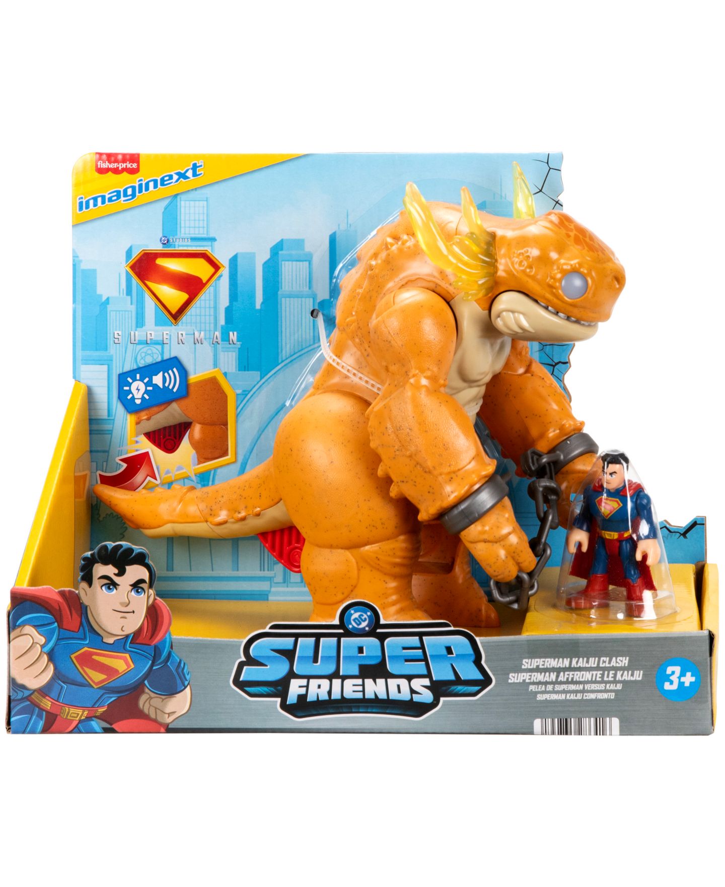 Детские фигурки Imaginext Superman Kaiju Clash Toy — фото 6
