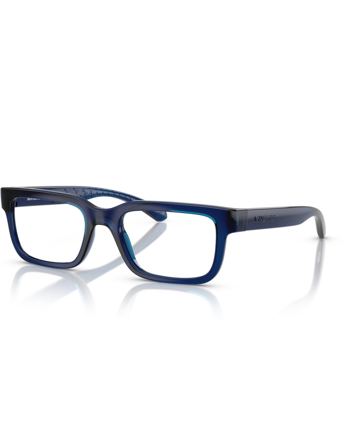 Child Emboss Eyeglasses, AN7269 - Transparent Blue