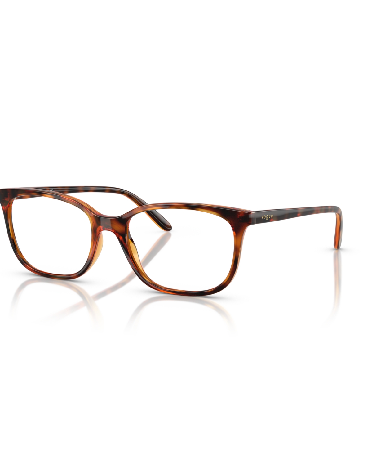 Women's Pillow Eyeglasses, VO5621 - Dark Havana