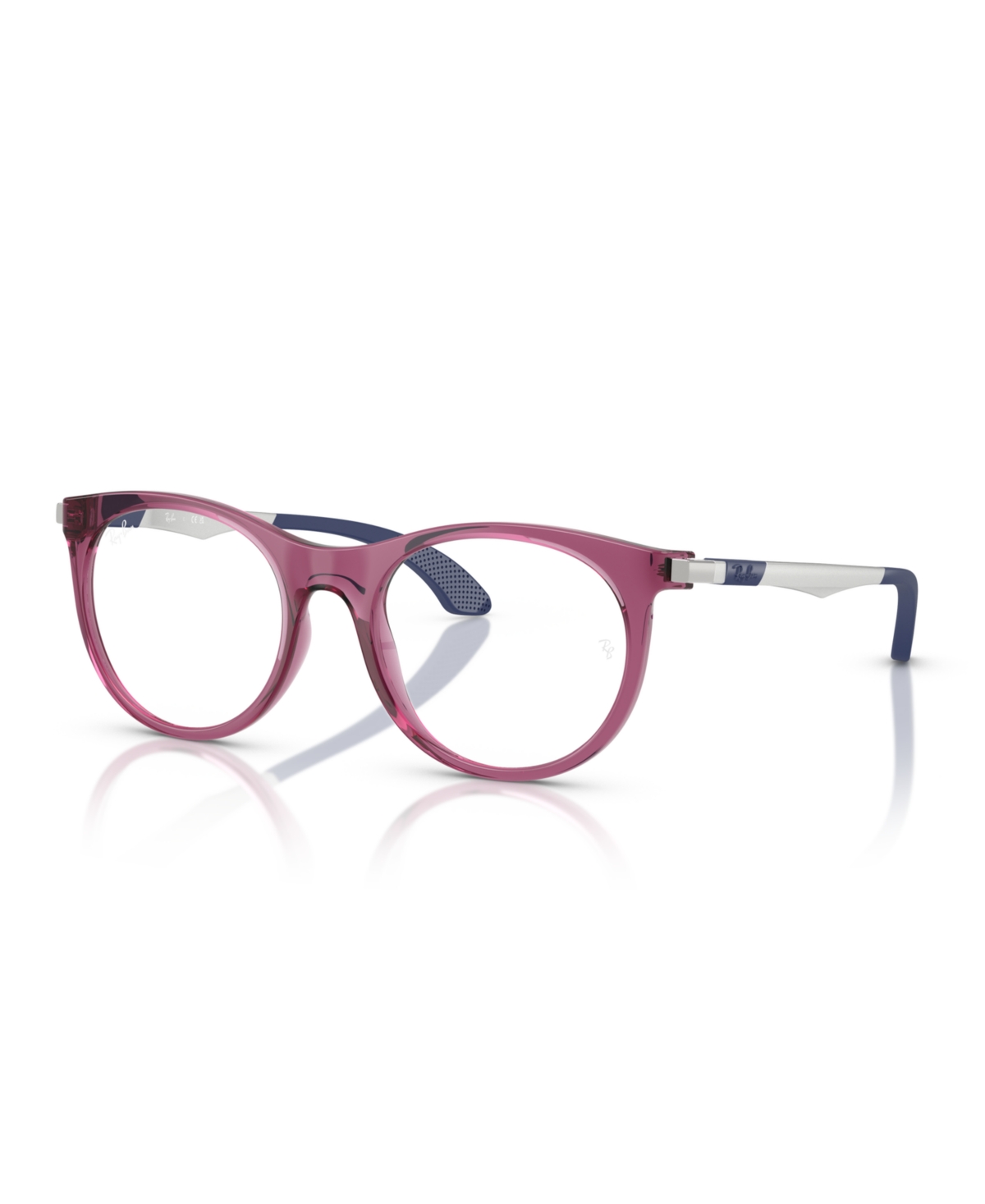 Child Narrow Eyeglasses, RB9082V - Transparent Violet