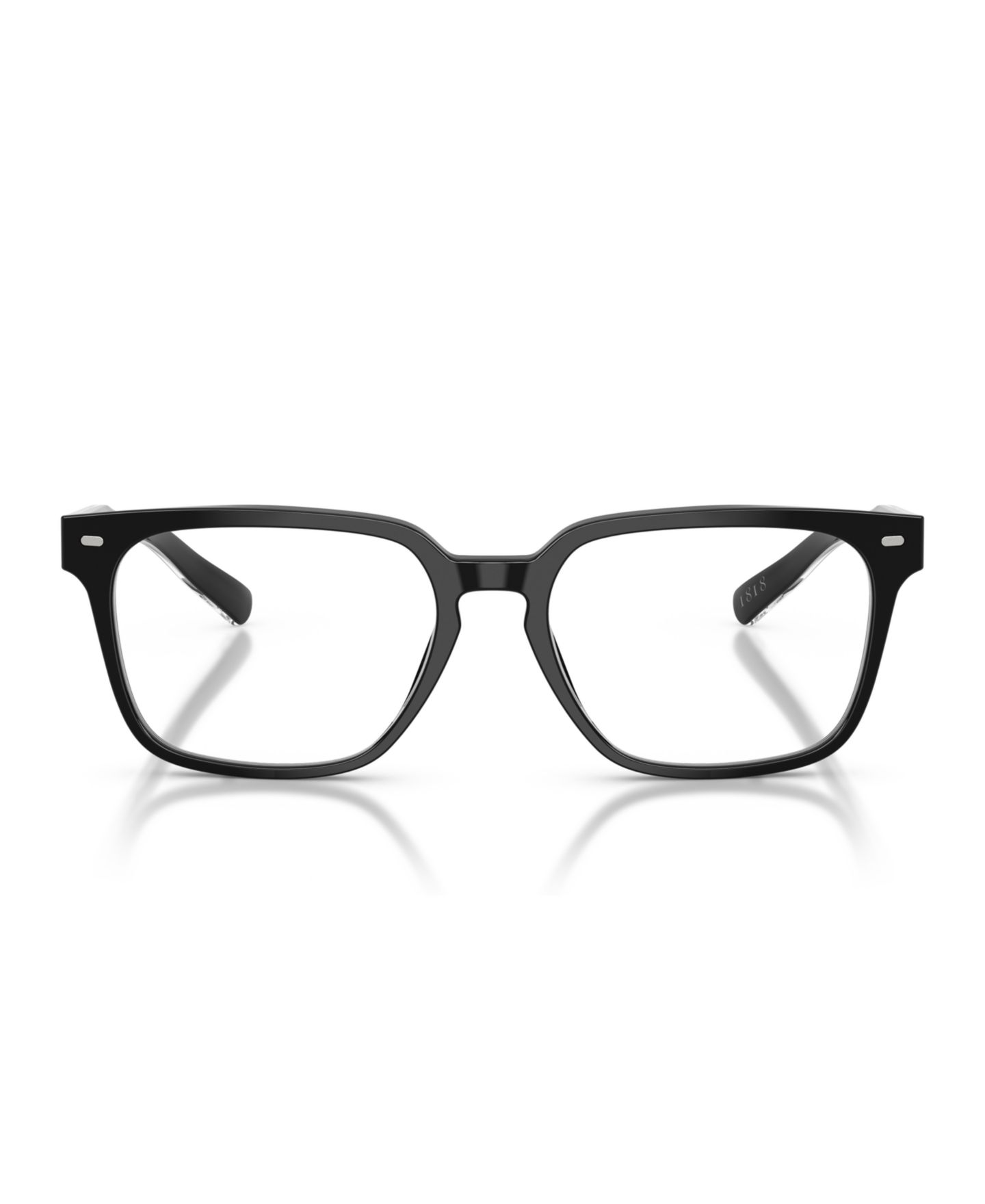 Мужские очки Brooks Brothers Man Rectangle Plastic BB2072U Eyeglasses, цвет: Чёрный — фото 2