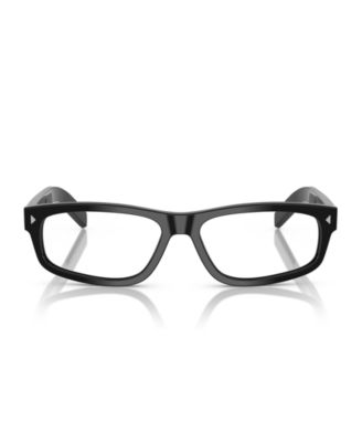 Men's Rectangle Eyeglasses, PR B02VF