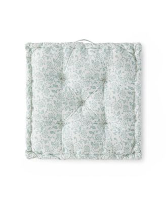 Floor Cushion Floral Decorative Pillow, 24" x 24"