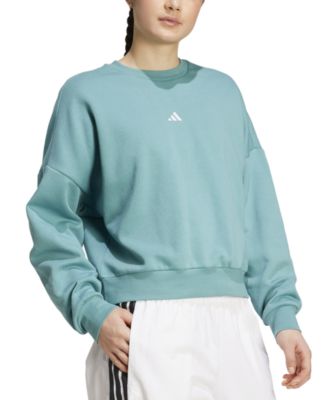 Women's Essentials Crewneck Small-Logo Sweatshirt 