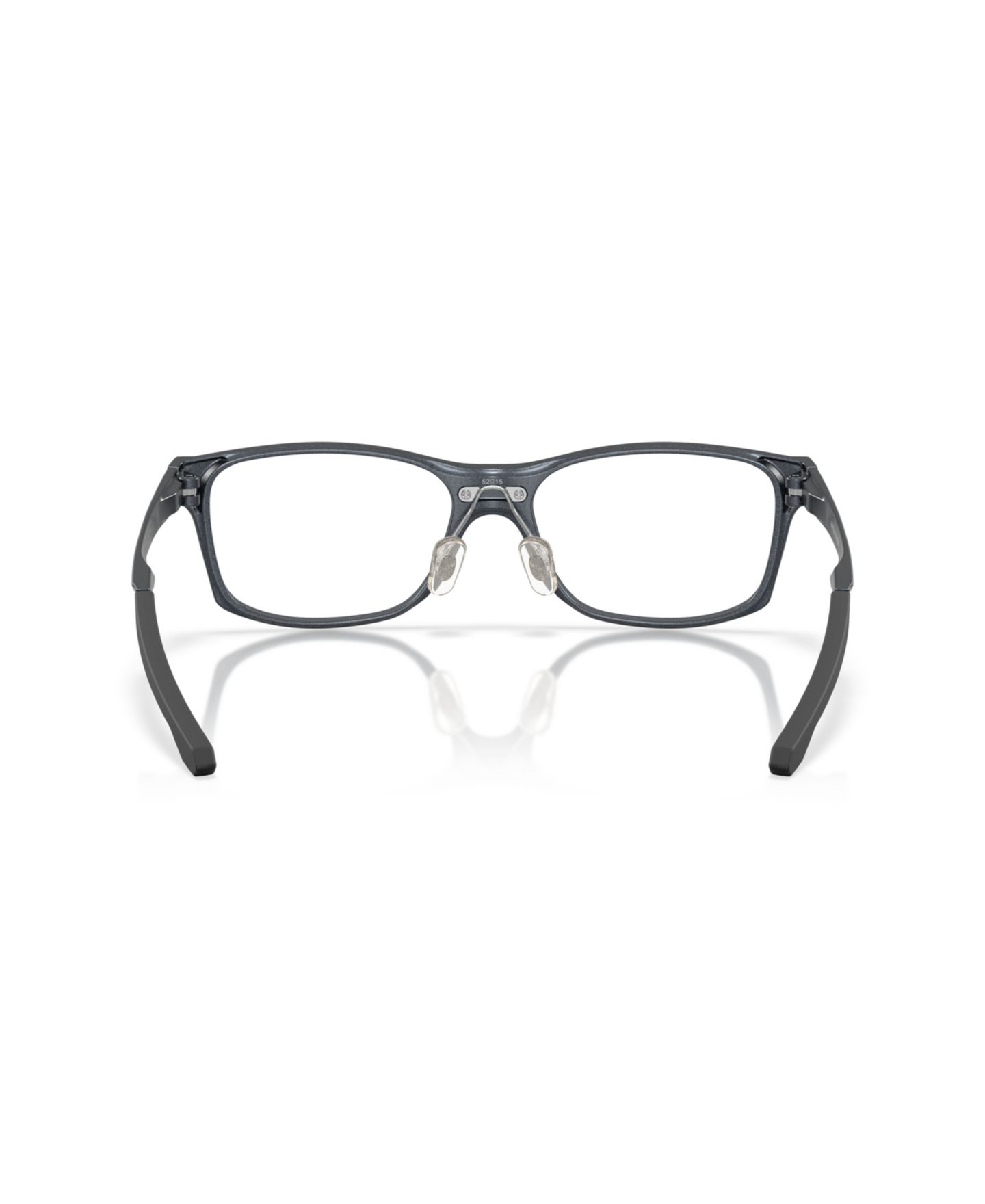 Детские очки Oakley JR Oakley Kids Rectangle Plastic OY8025D Kick Over Forge Collection Eyeglasses(Ages 07-10), цвет: Матовый синий стальной — фото 8