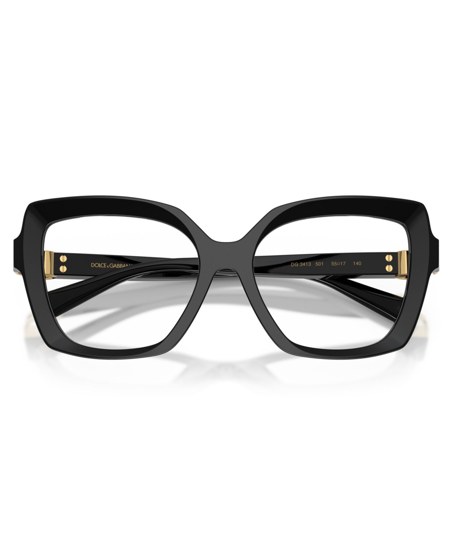 Woman Cat Eye Plastic DG3413 Eyeglasses