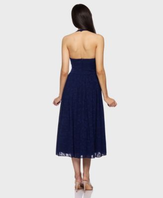 Juniors' Halter Midi Dress