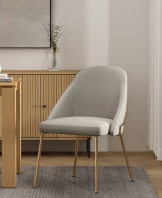 Gracie Leatherette Upholstered Dining Chair