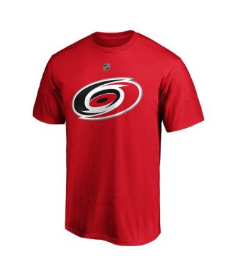 Мужская футболка Андрея Свечникова Fanatics Red Carolina Hurricanes с аутентичным названием и номером Stack