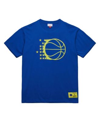 Men's Blue Orlando Magic Hardwood Classics Neon Nights Premium T-Shirt