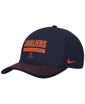 Nike - Men's Navy Virginia Cavaliers 2024 Sideline Rise Performance Adjustable Hat