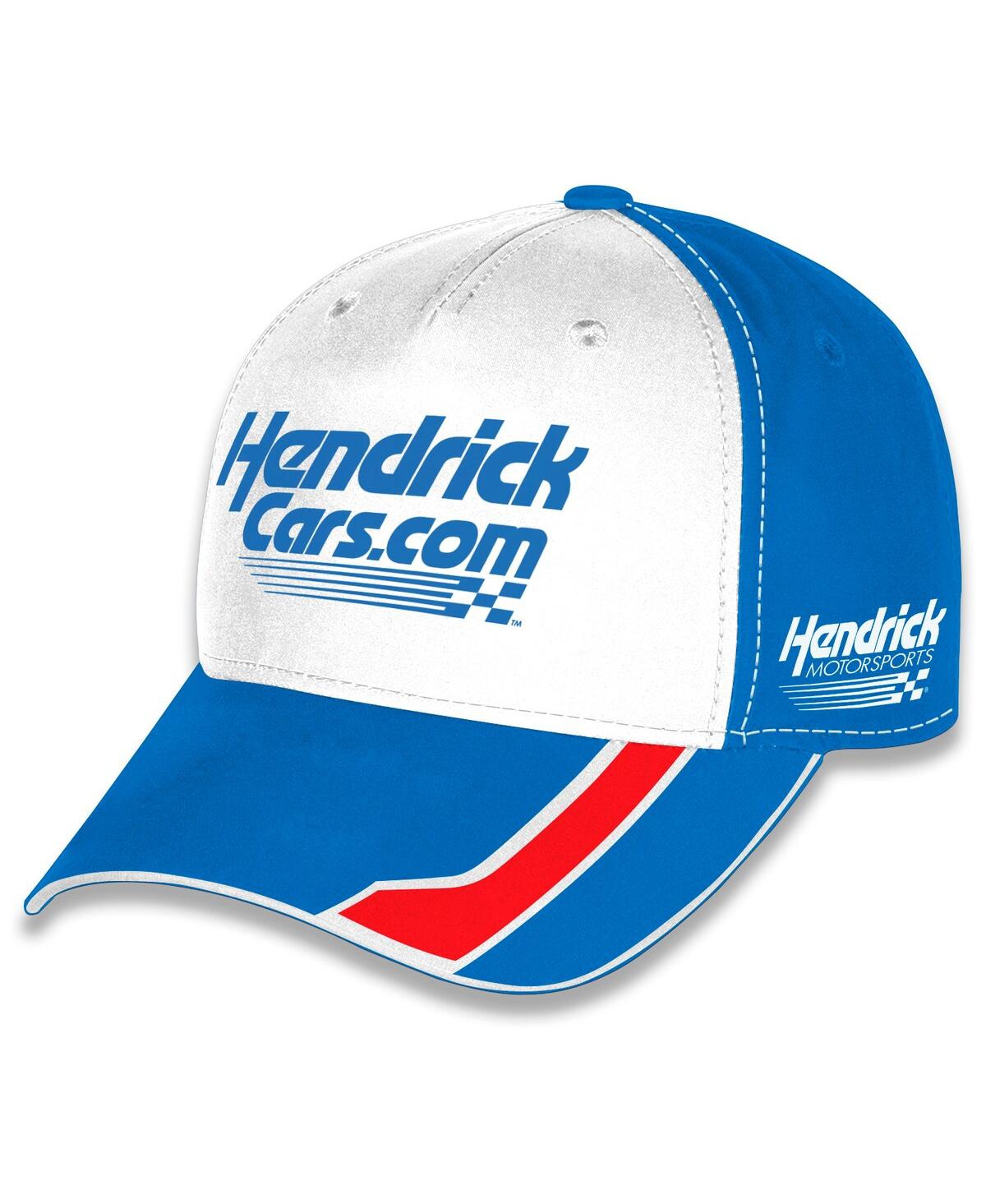 Men's and Women's Blue/White Kyle Larson HendrickCars.com Uniform Adjustable Hat - Blue, White