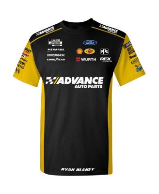 Men's White Ryan Blaney Advanced Auto Parts Uniform T-Shirt