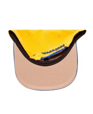 Мужская кепка с логотипом Pro Standard Gold/Royal Golden State Warriors в виде морфа на бейсболке