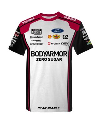 Men's Black Ryan Blaney Body Armor Uniform T-Shirt