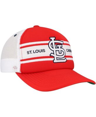 Men's Red St. Louis Cardinals Sideline Trucker Adjustable Hat