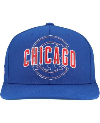 Men's Royal Chicago Cubs Double Up Snapback Hat