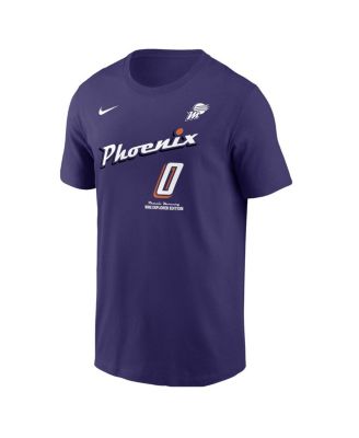 Мужская футболка Nike Satou Sabally фиолетового цвета Phoenix Mercury Explorer Edition с именным номером