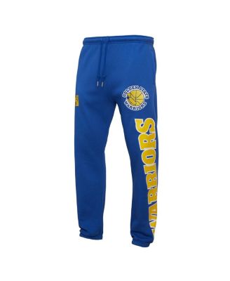 Мужские брюки Mitchell & Ness Royal Golden State Warriors от Hardwood Classics Team Origins