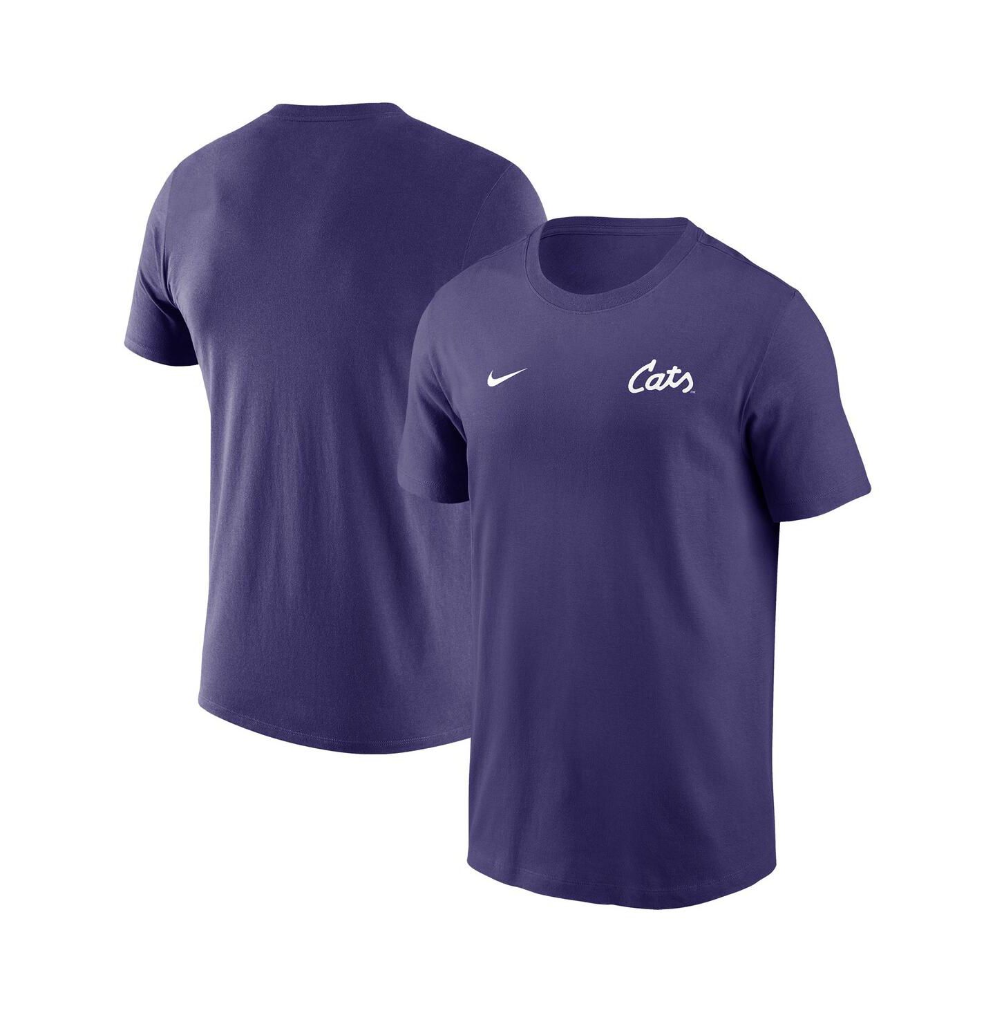 Мужская футболка Nike Purple Kansas State Wildcats 2025 Sideline Legend Performance — фото 1