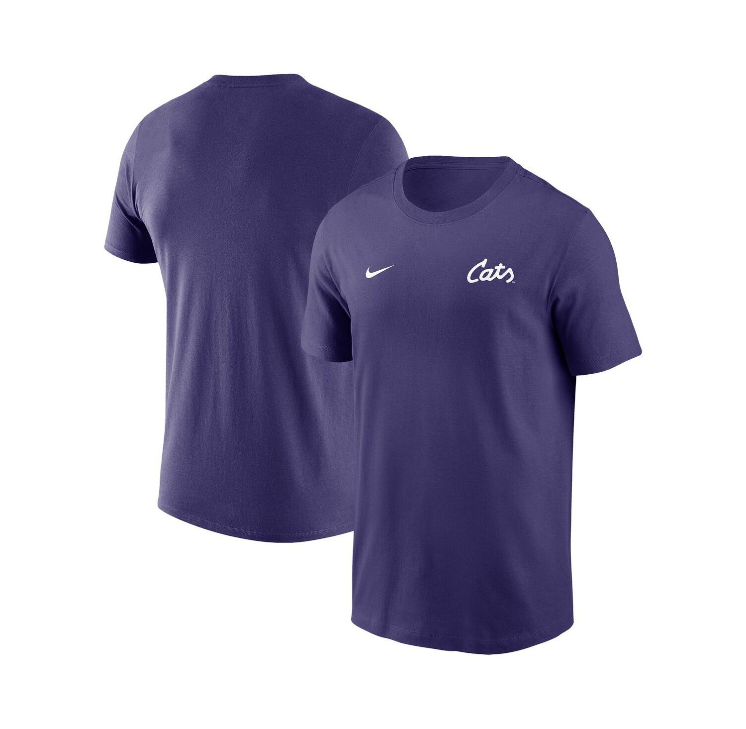 Men's Purple Kansas State Wildcats 2025 Sideline Legend Performance T-Shirt